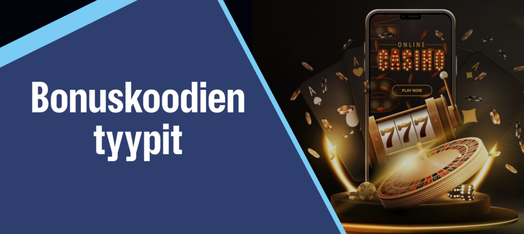 Bonuskoodityypit ja erot