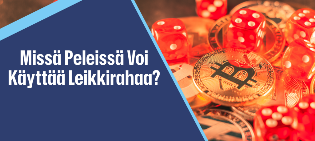 Pelit, joissa voit käyttää pelirahaa